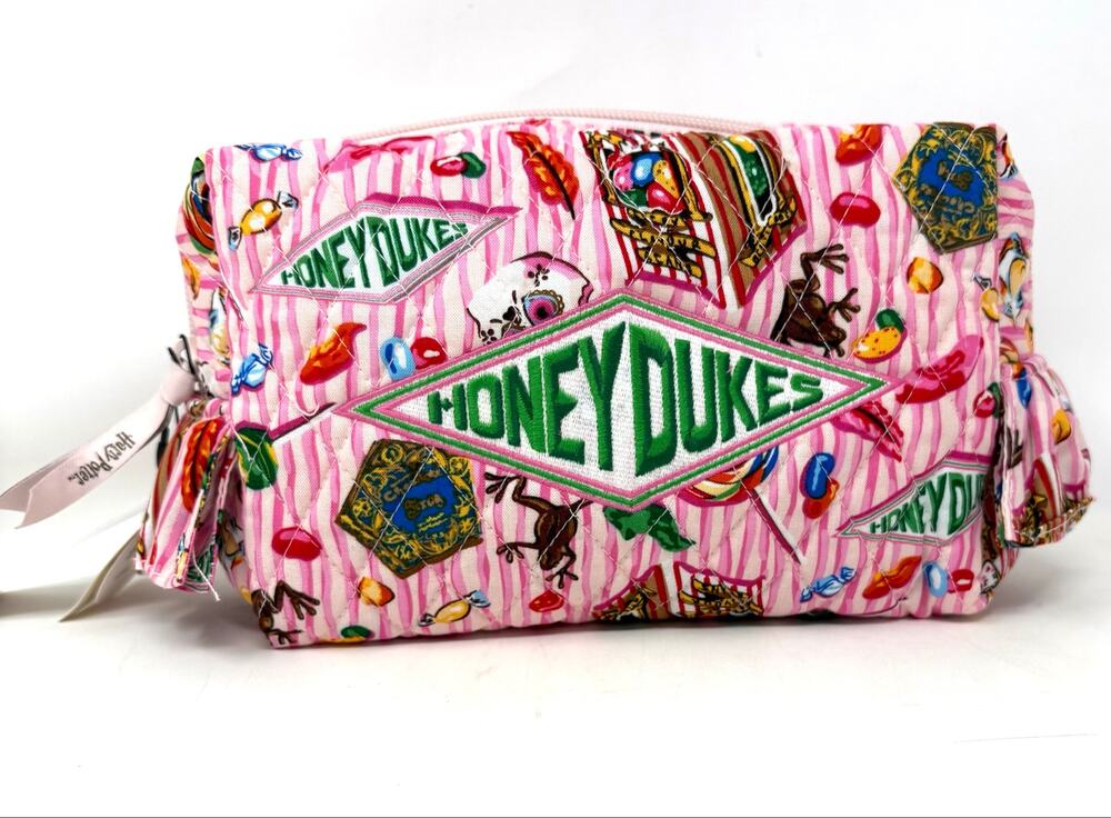 Vera Bradley Harry Potter Honeydukes Medium Cosmetic Makeup Bag Pouch EXACT NWT